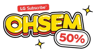 LG Ohsem Deal 50% Promotion