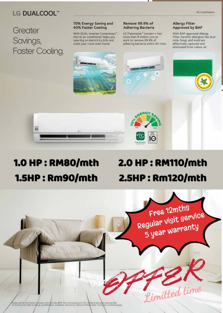 LG Puricare Air Conditioning Offer Malaysia