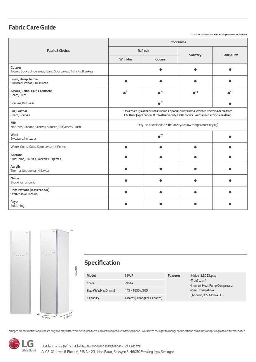 LG Styler Leaflet_Msia_DST_Single_by LG Puricare Malaysia
